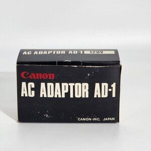 Canon AC Adaptor AD-1 120V 60Hz 4.5V 300mA Vintage Power Supply Accessory